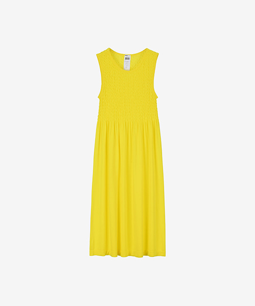 키즈 기본스마킹 7-9세 슬리브리스 드레스 SD3401